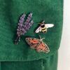 Honeybee Enamel Pin - Image 2