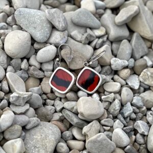 BD Butterfly Square Earrings