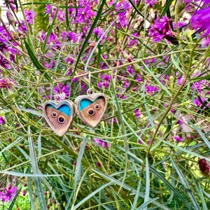 Kingshoemaker Butterfly Overlay Earrings